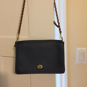 Coach Denim Blue “Dinky” Bag (Large)